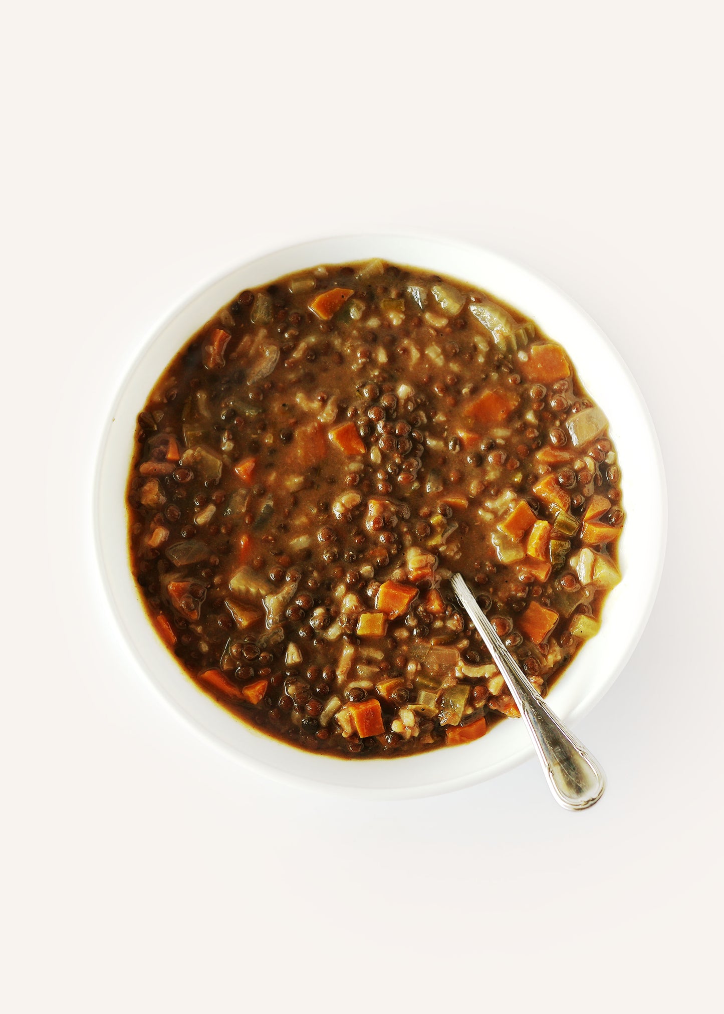 Black Lentil Soup