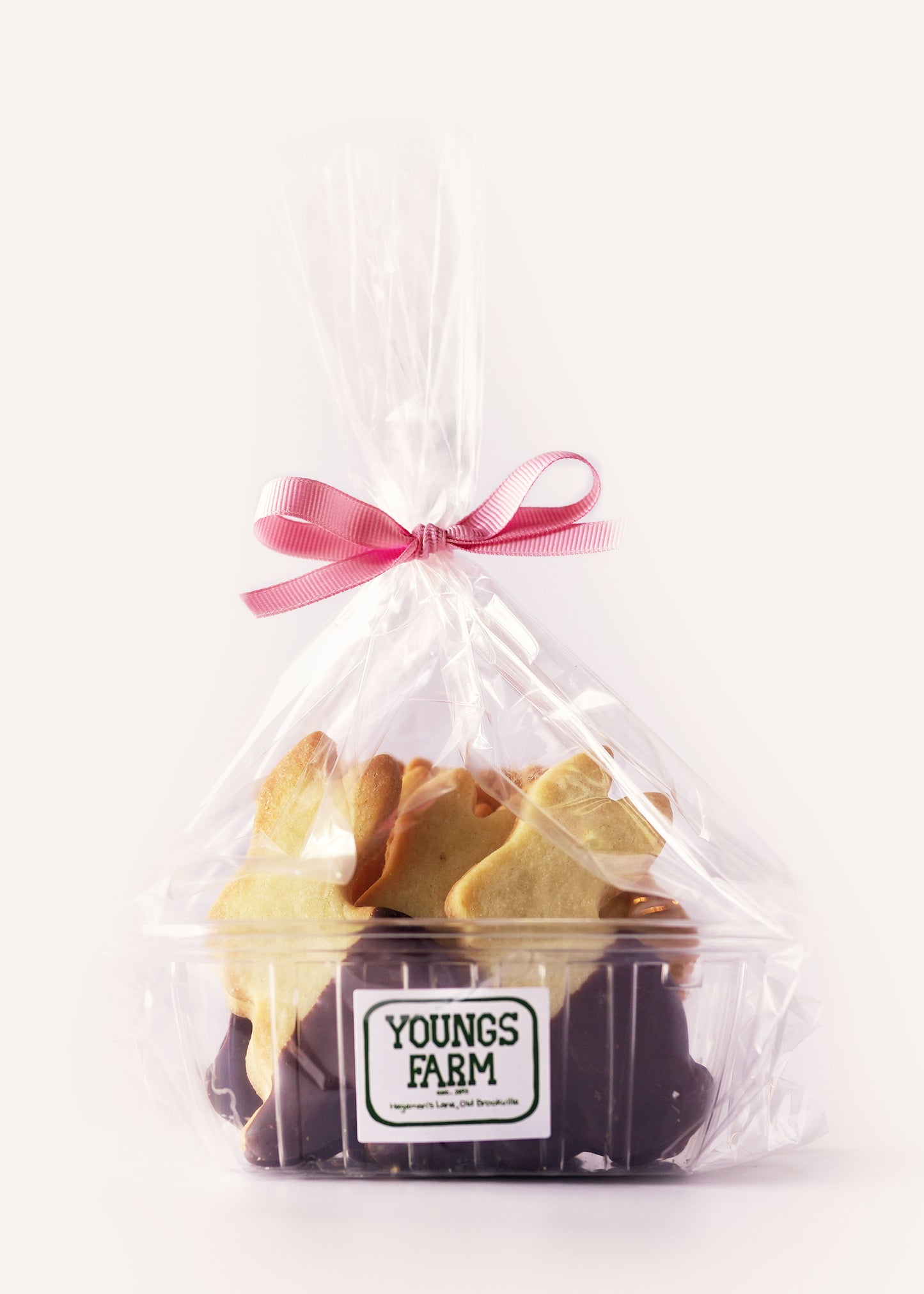 Half Dipped Shortbread Bunnies