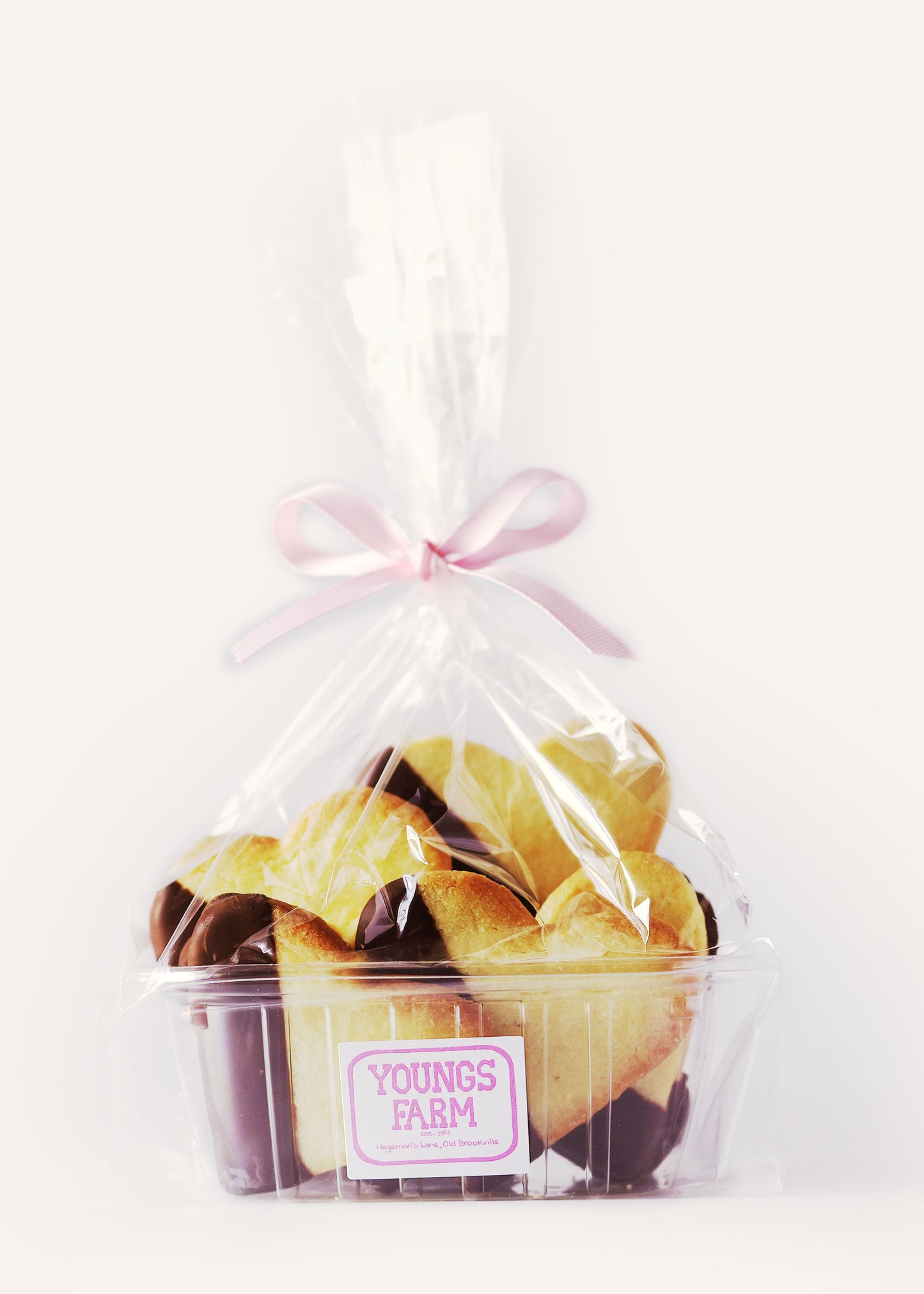 Half Dipped Shortbread Hearts