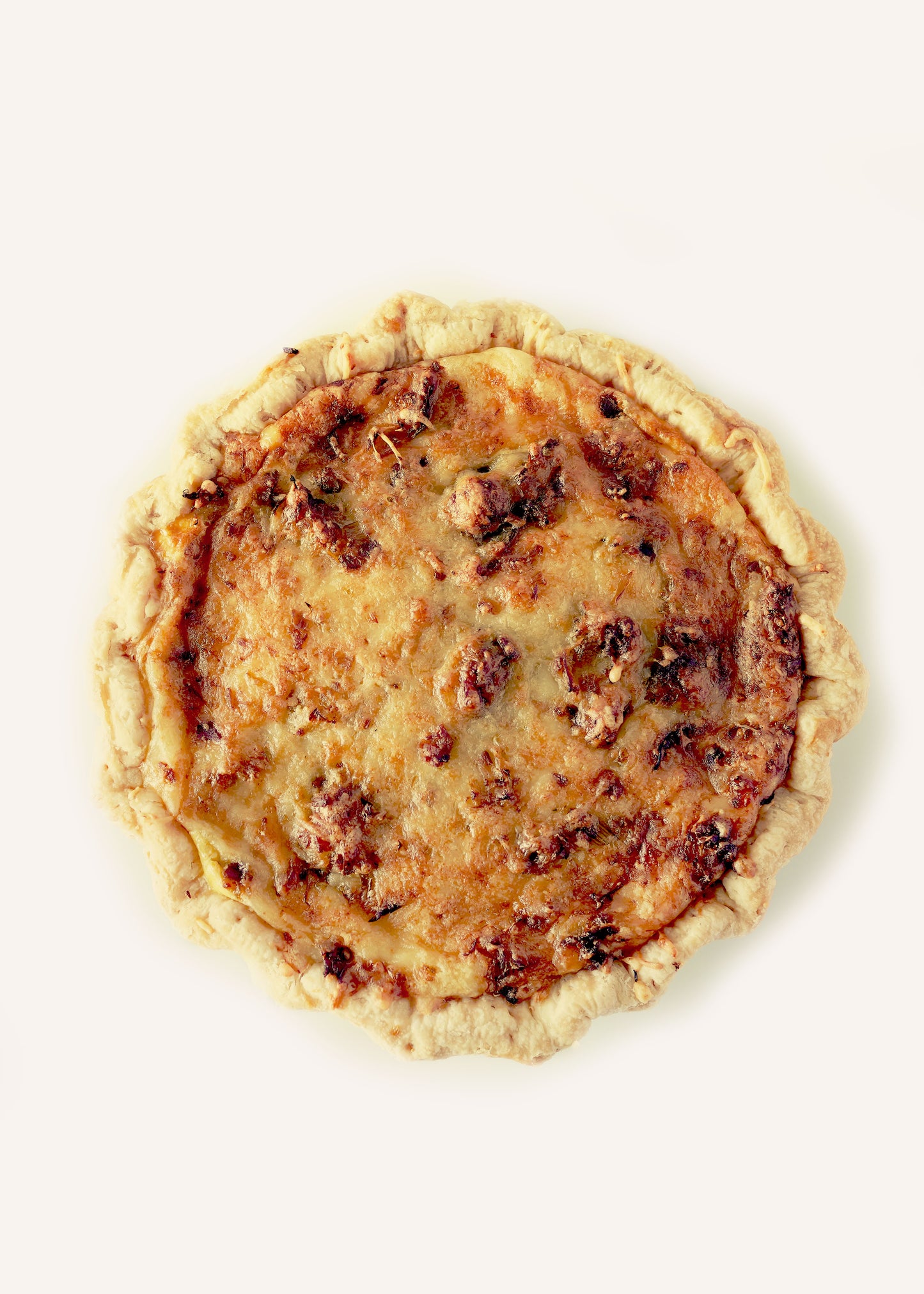 Leek and Bacon Quiche