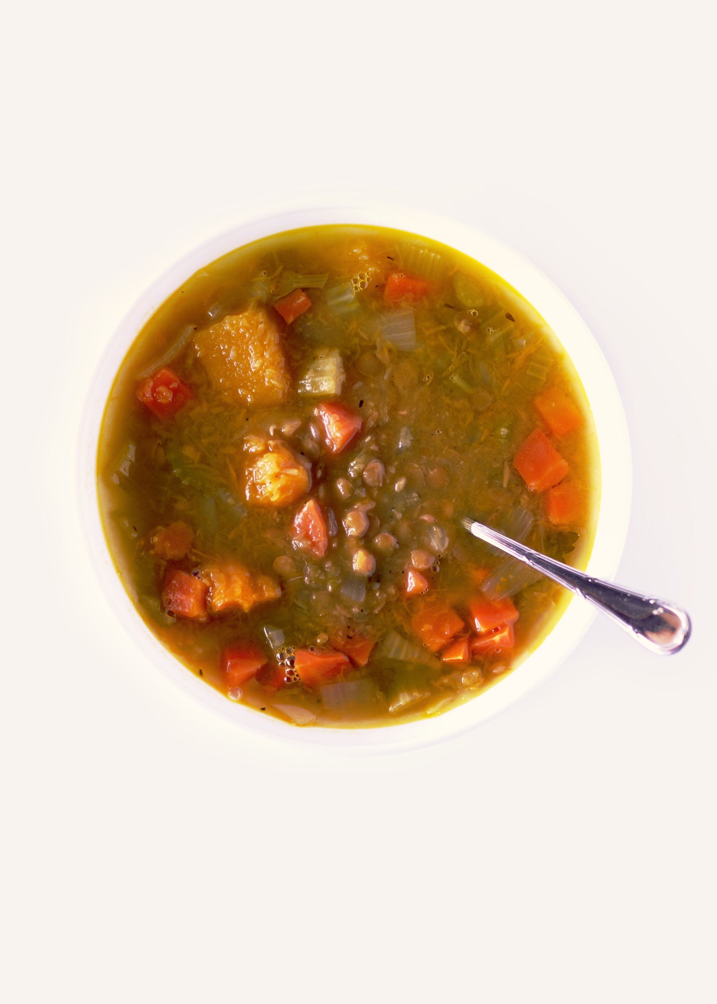 Lentil and Butternut Squash Soup