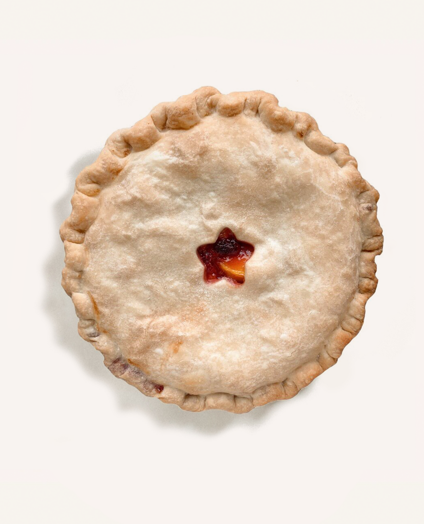 Raspberry Peach Pie