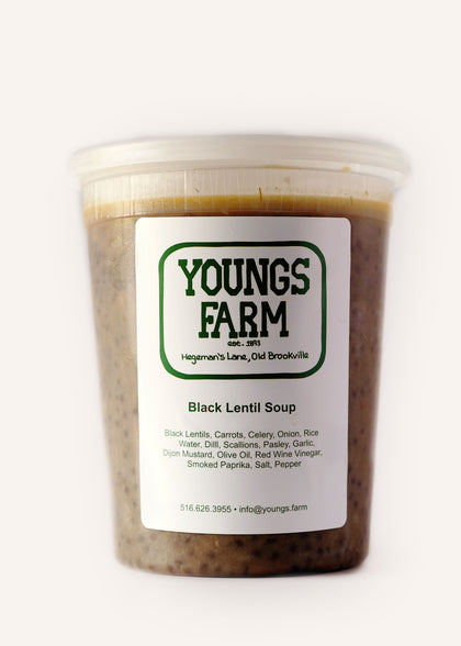 Black Lentil Soup