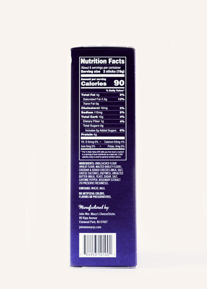 Cheddar Cheese Sticks