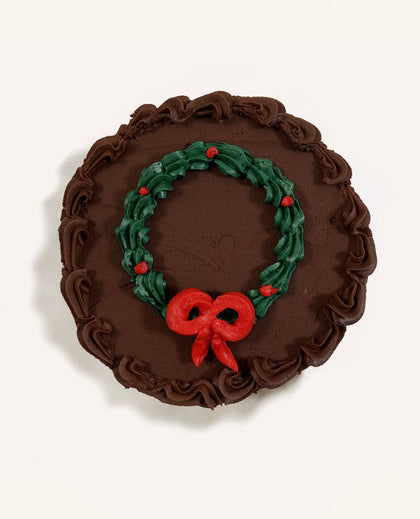 Christmas Wreath Cake