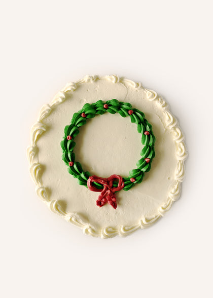 Christmas Wreath Cake