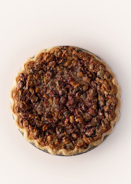 Frozen Cranberry Nut Pie