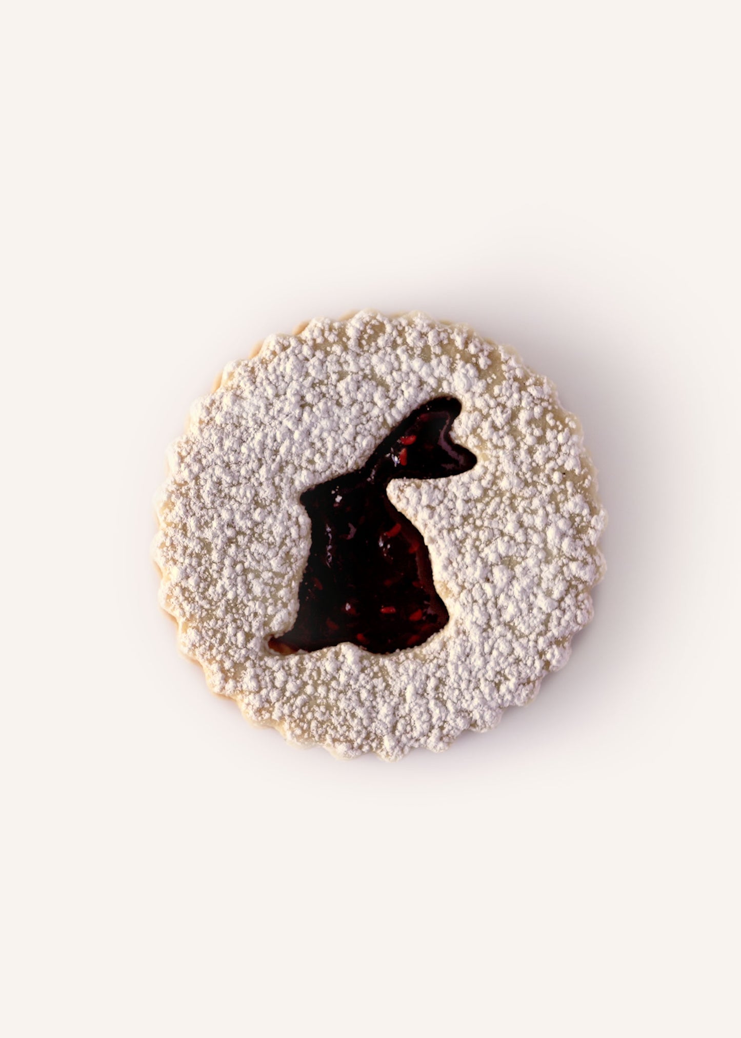 Bunny Linzer Cookie