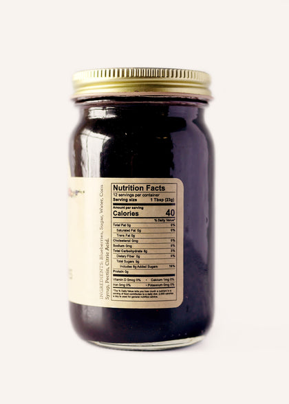 Blueberry Preserves (Low Sugar)